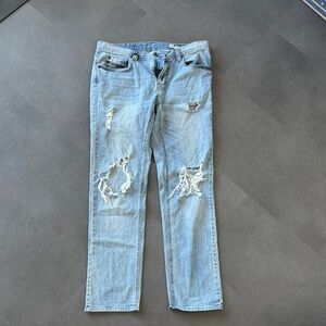 Empyre Light Blue Distressed Jeans